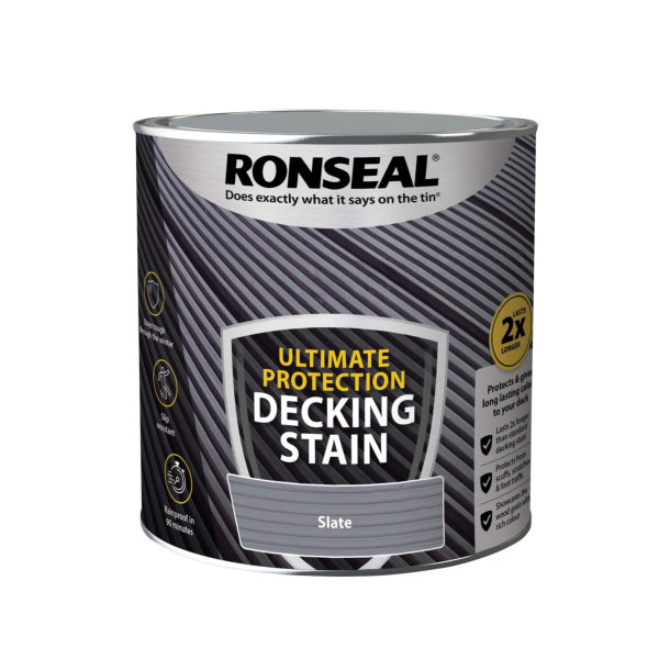 Ronseal Ultimate Decking Stain 2.5Lt - Slate