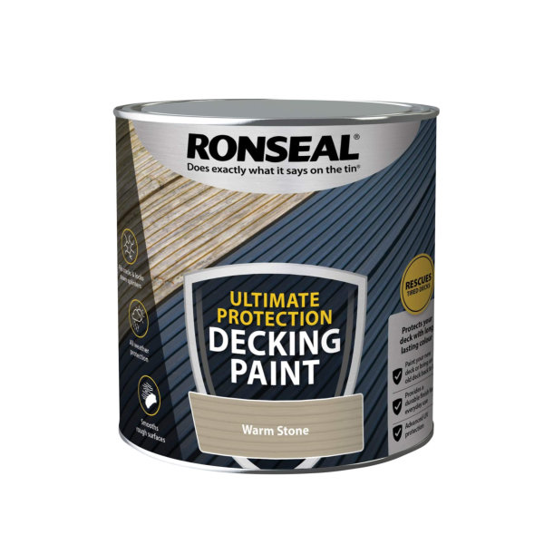 Ronseal Decking Paint 2.5Lt - Warm Stone