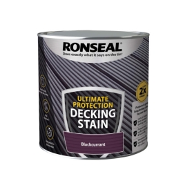 Ronseal Ultimate Decking Stain 2.5Lt - Blackcurrant