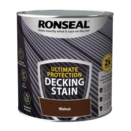 Ronseal Ultimate Decking Stain 2.5Lt - Walnut