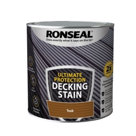 Ronseal Ultimate Decking Stain 2.5Lt - Rich Teak