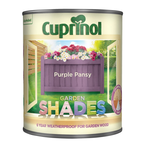 Cuprinol Garden Shades 1Lt - Purple Pansy