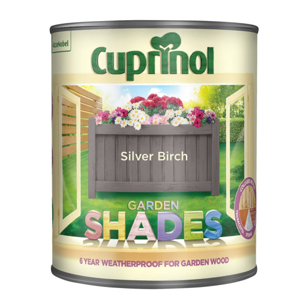 Cuprinol Garden Shades 1Lt - Silver Birch