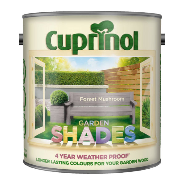 Cuprinol Garden Shades 2.5Lt - Forest Mushroom