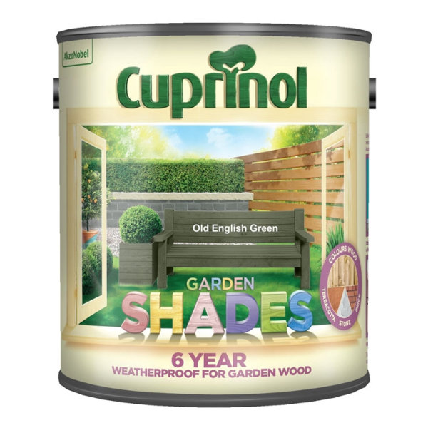 Cuprinol Garden Shades 2.5Lt - Old English Green