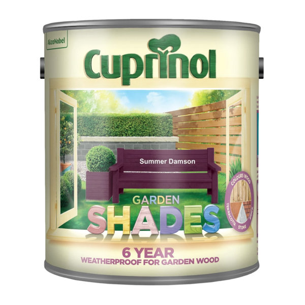 Cuprinol Garden Shades 2.5Lt - Summer Damson