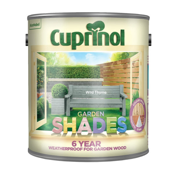 Cuprinol Garden Shades 2.5Lt - Wild Thyme