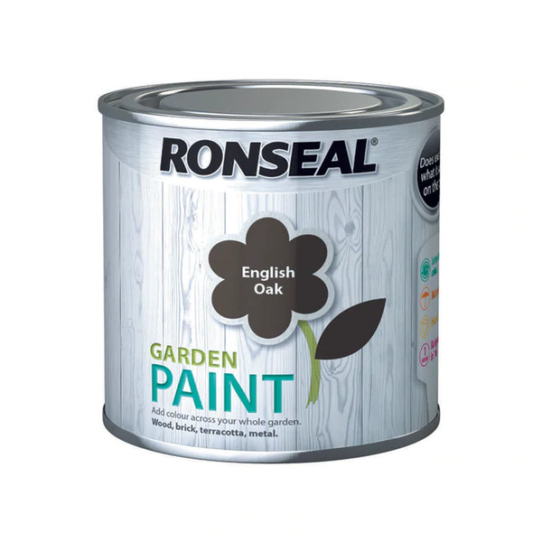 Ronseal Garden Paint 2.5Lt - English Oak