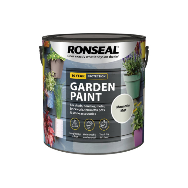 Ronseal Garden Paint 2.5Lt - Moutain Mist