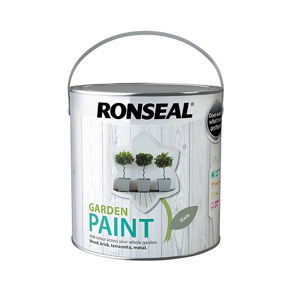 Ronseal Garden Paint 2.5Lt - Slate