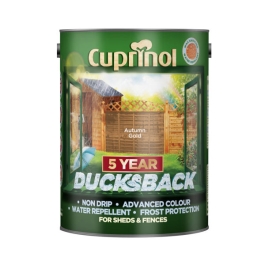 Cuprinol 5 Year Ducksback 5Lt - Autumn Gold
