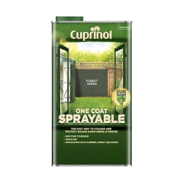 Cuprinol Sprayable Fence Treatment 5Lt - Forest Green