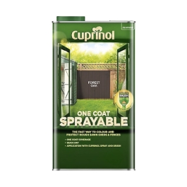 Cuprinol Sprayable Fence Treatment 5Lt - Forest Oak