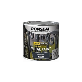 Ronseal Direct To Metal 750ml - Satin - Storm Grey