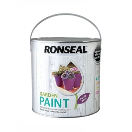 Ronseal Garden Paint 2.5Lt - Purple Berry