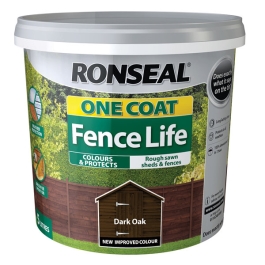 Ronseal Fence Life 5Lt - Dark Oak