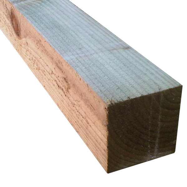 Fence Post - Green Treated - 75mm x 75mm x 2400mm