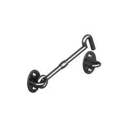 Gate Mate - Cabin Hook 150mm - Wire Pattern - Black