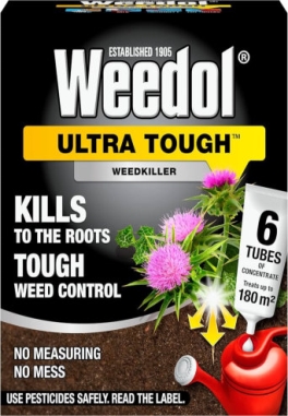 Ultra Tough Weedkiller 25ml - Tubes (6)