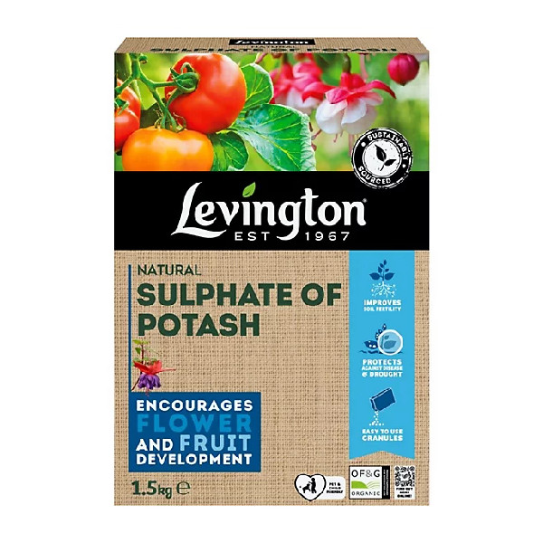 Levington Sulphate of Potash 1.5Kg