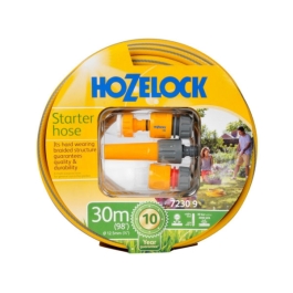 Hozelock Starter Hose 30Mt & Hose Fittings - (72309)