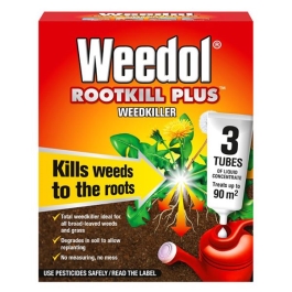 Weedol Rootkill Plus Weedkiller 25ml - Tubes (3)