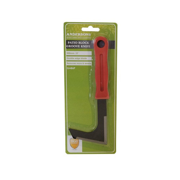 Andersons Patio Block Groove Knife