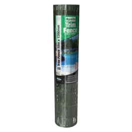 Apollo Trim Fence - Green PVC - 10Mt x 600mm