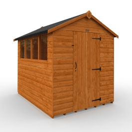 Tiger Shiplap Apex Shed - 8Ft Length x 6Ft Width (CLEARANCE)