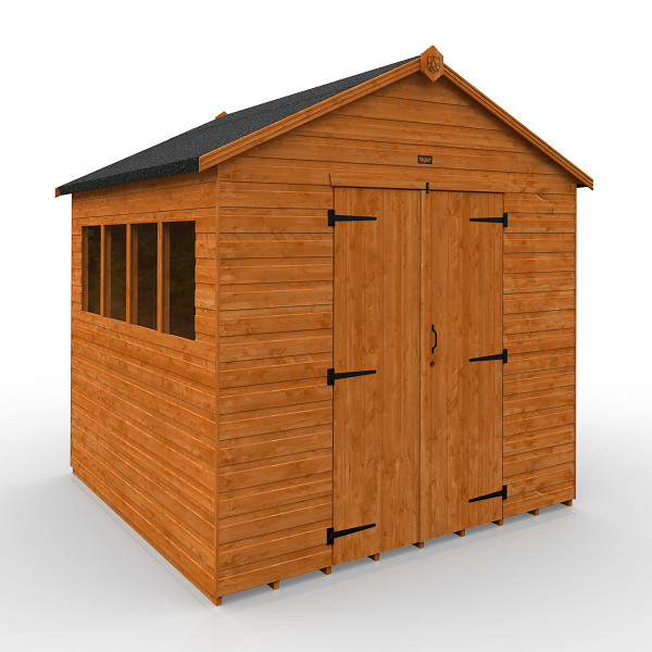 Tiger Heavyweight Workshop Shed - 8Ft Length x 8Ft Width