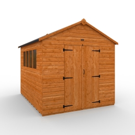 Tiger Heavyweight Workshop Shed - 10Ft Length x 8Ft Width