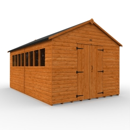 Tiger XL Heavyweight Workshop Shed - 16Ft Length x 10Ft Width