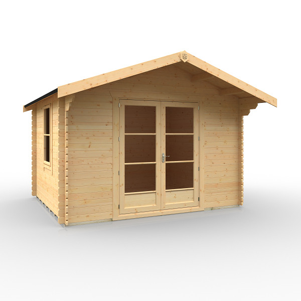 The Panthera - 28mm Log Cabin - 10Ft Length x 12Ft Width