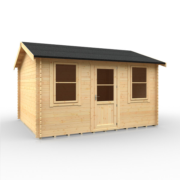 The Sabre - 28mm Log Cabin - 14Ft Length x 12Ft Width