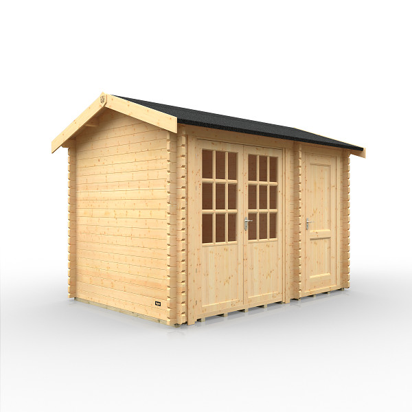 The Capetus - 44mm Log Cabin - 12Ft Length x 8Ft Width
