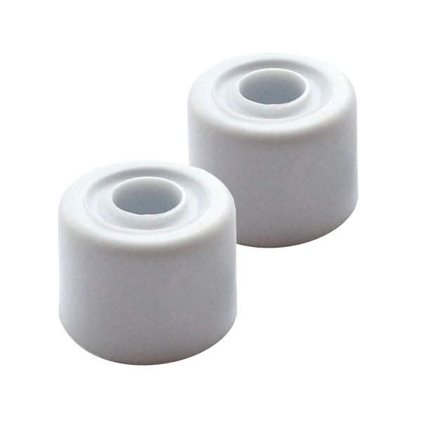 White sales door stop