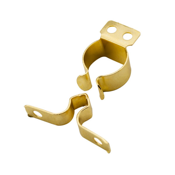 Gripper Catches 10mm - Brass Plated - (Pack of 2) - (005540N)