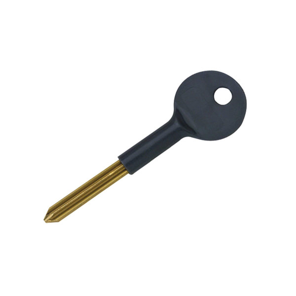 Security Bolt Key - Brass & Black - (045331N)