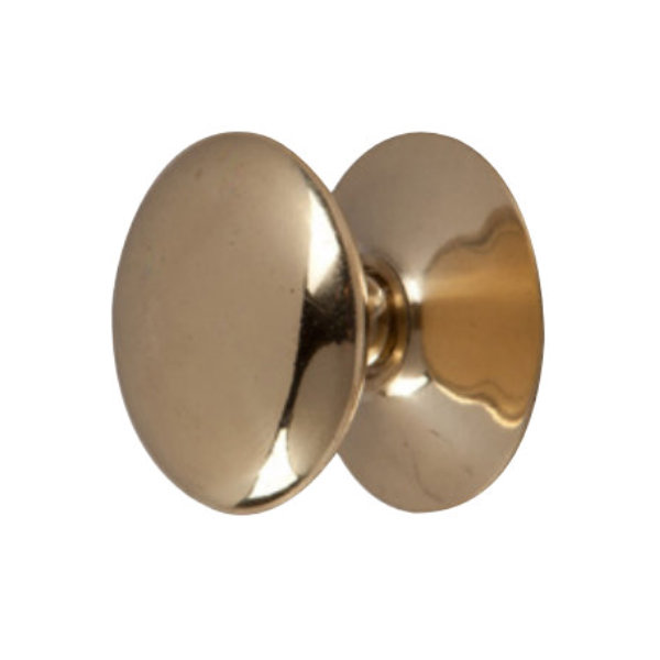 Victorian Shutter Knob 30mm - Brass - (022011N)