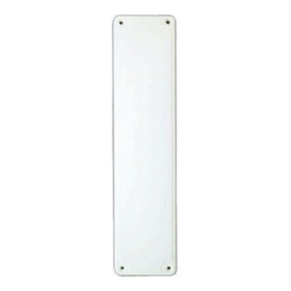Finger Plate 258mm - White Plastic - (FP29P)