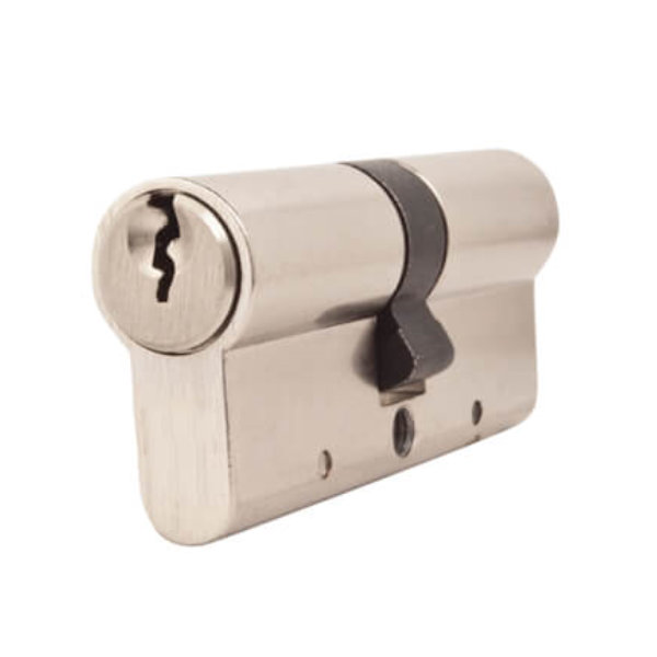 Anti Snap Euro Cylinder - 6 Pin Lock - 35 x 35 - Satin Nickel (BS1*)