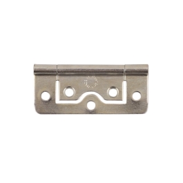 Flush Hinges 40mm - Zinc Plated - (Pack of 2) - (014337N)