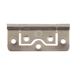 Flush Hinges 50mm - Zinc Plated - (Pack of 2) - (014344N)