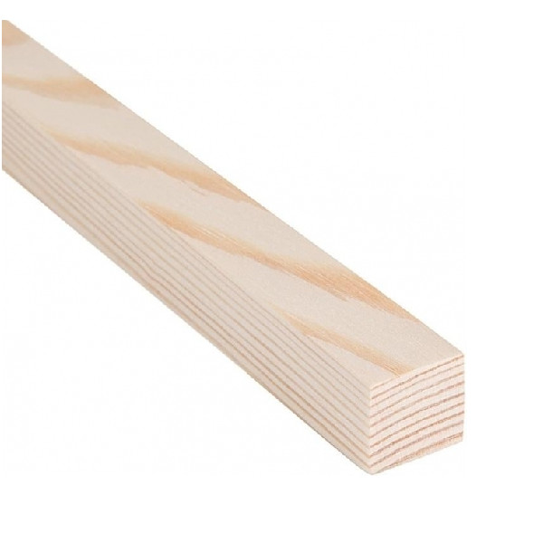 Softwood Pine Stripwood - 2.4Mt x 12mm x 12mm - (STW6021)