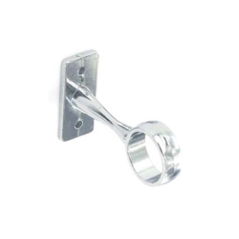 Wardrobe Rail Centre Bracket 19mm - Chrome - (WA29P)