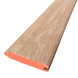 Red Hardwood Cladding - 19mm x 100mm - Per Metre