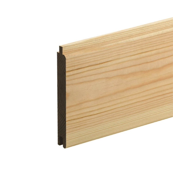 Softwood V-Grooved Cladding - 12mm x 100mm x 2.4Mt