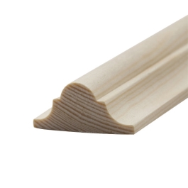 Softwood Astragal Machined Moulding - 19mm x 38mm - Per Metre