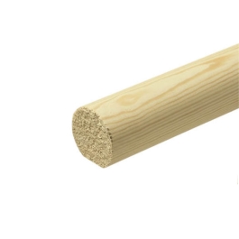 Softwood Handrail - Mopstick - 50mm x 50mm - Per Metre