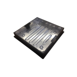 Manhole Cover - Galvanised - Recessed For Paving - 600mm x 450mm x 80mm